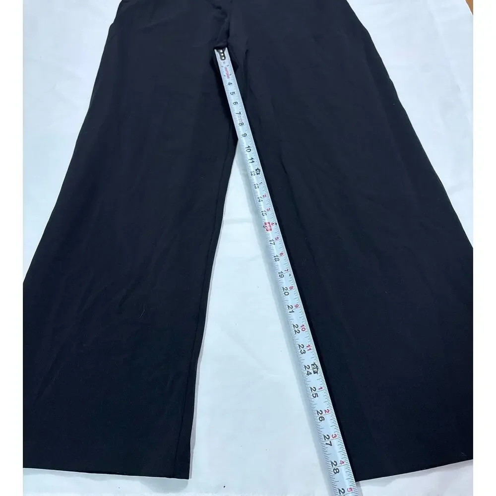 Lululemon Womens Large Black Daydrift High-Rise Straight-Leg Trouser Regular - Picture 12 of 12